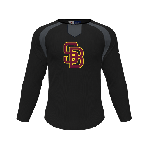 [CUS-DFW-PULL-FLC-CNK-LSL-BLK-YS-LOGO2] Pullover (Youth S, Black, Logo 2)