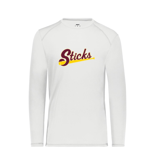 [6846.005.S-LOGO3] Youth SoftTouch Long Sleeve (Youth S, White, Logo 3)