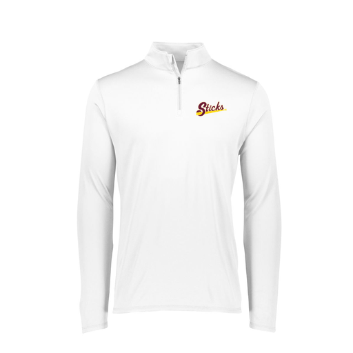 [FTLQFLWH-FAXS-LOGO3] Decker Women's Flex-Lite 1/4 Zip Shirt (Female Adult XS, White, Logo 3)