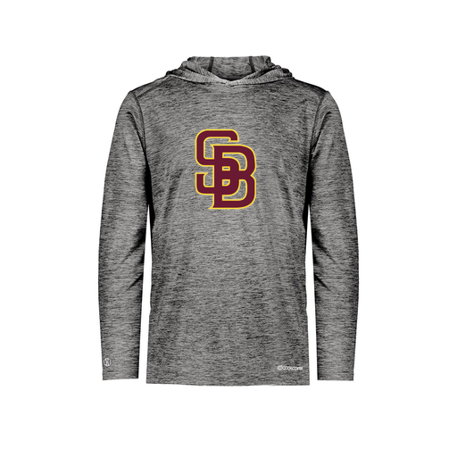 [FOLHCGBK-YS-LOGO2] Decker Youth Charge Hoodie (Youth S, Black, Logo 2)